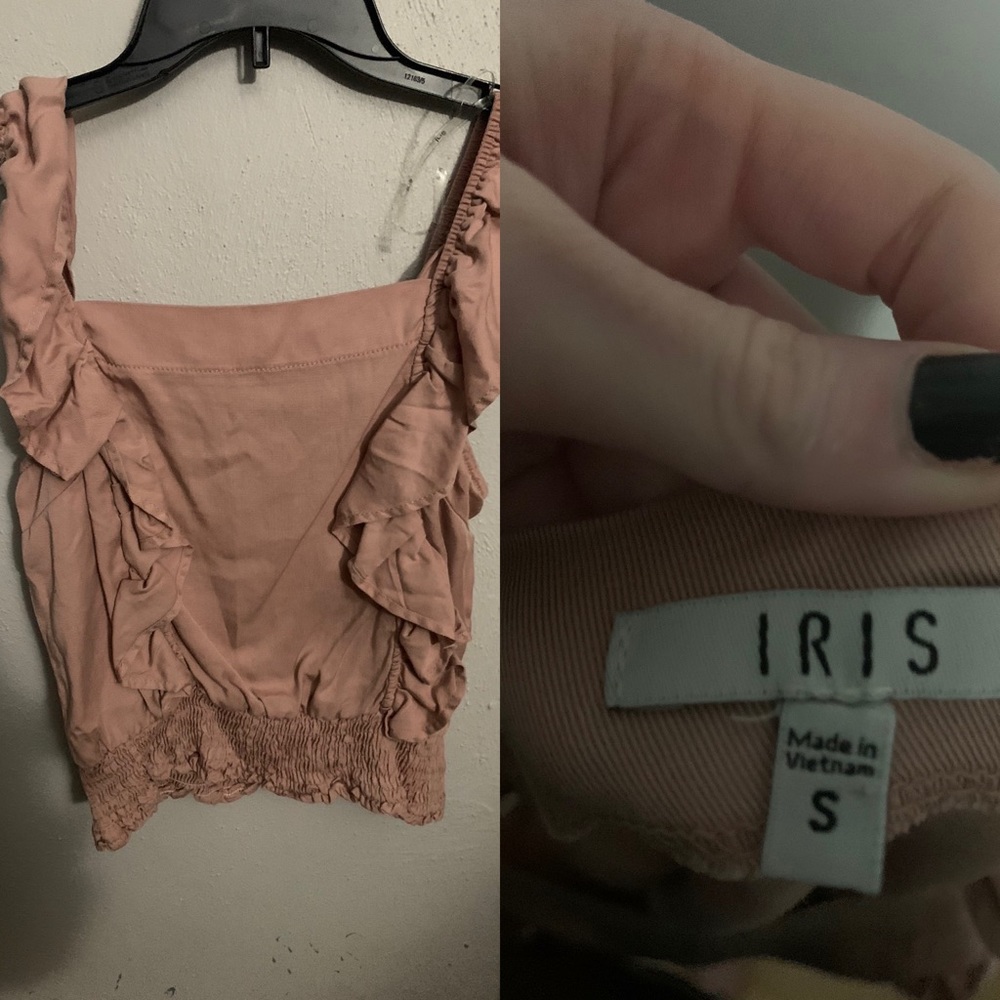 Pink blouse
